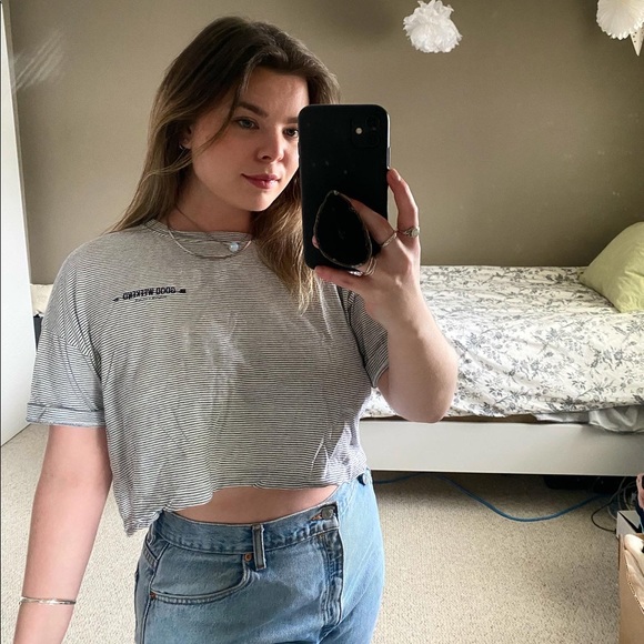 Pull&Bear Cropped T-shirt - Picture 4 of 4